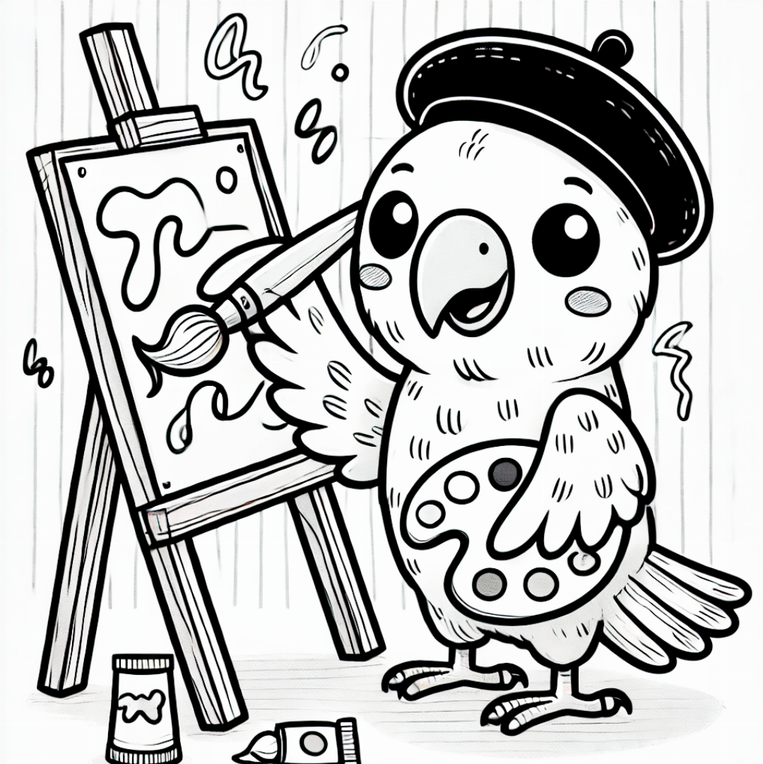 Loro pintor