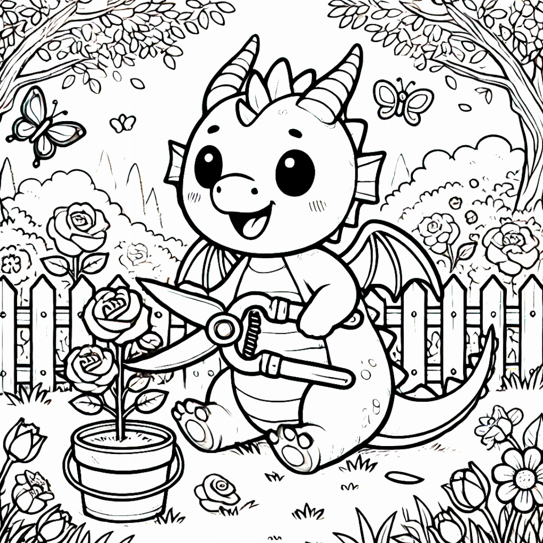 Dragón jardinero