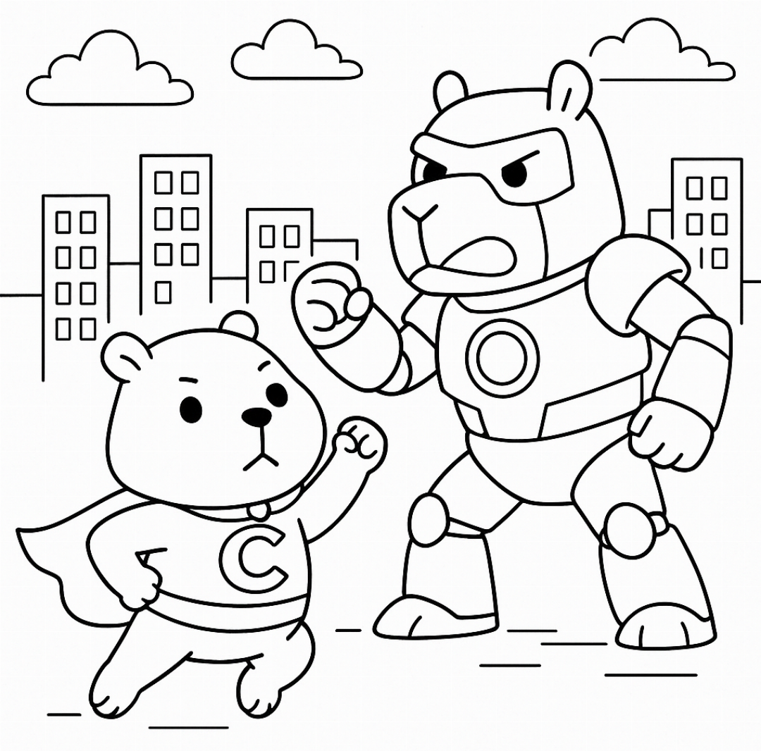 Supercapibara vs Mechapibara